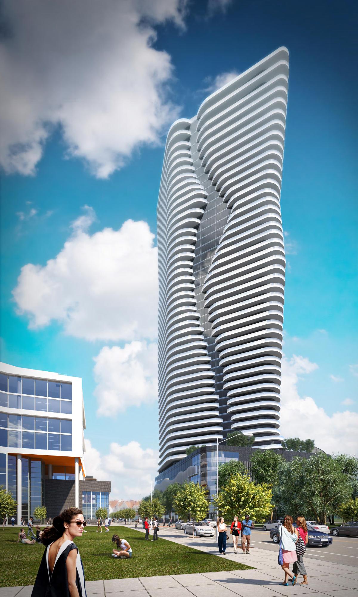 Rendering of the proposed Hope Point Tower