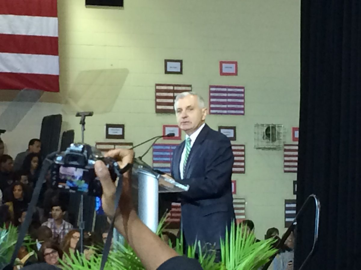U.S. Senator Jack Reed, Democrat from Rhode Island.