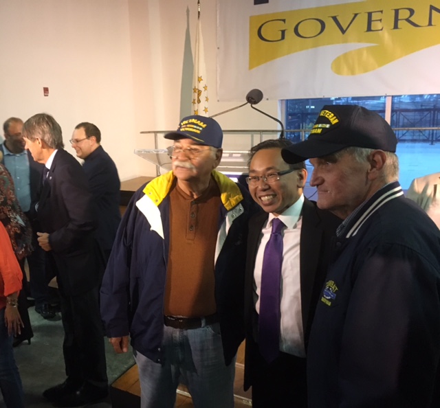 Mayor Fung used his office at Chapel View to last year announce his campaign for governor.