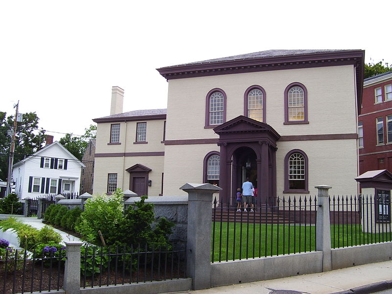 Touro Synagogue in Newport, the oldest synagogue in America.