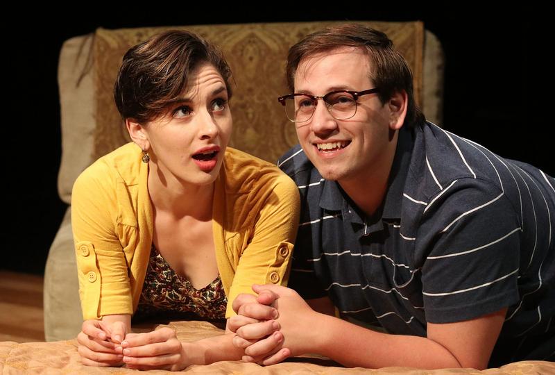 Rachel Tondreault as Senga & Cam Torres as Ever in Dancing Lessons at 2nd Story Theatre. The theater closed permanently on Sunday.