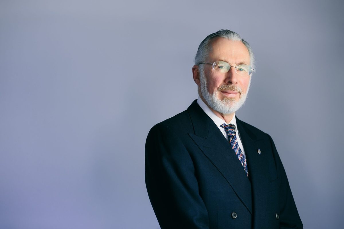 Donald J. Farish, Roger Williams University's 10th President.