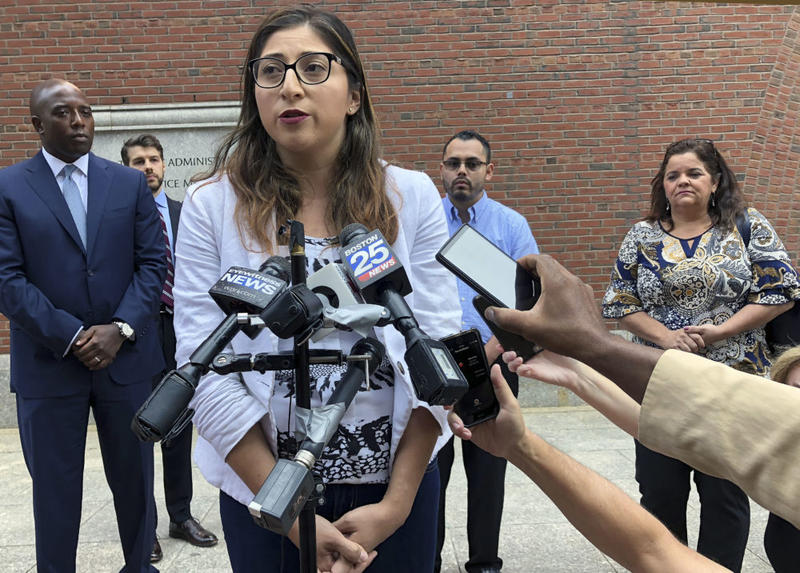Lilian Calderon is married to a U.S. citizen and is a plaintiff in a class action lawsuit challenging the separation of families pursuing permanent immigration status.