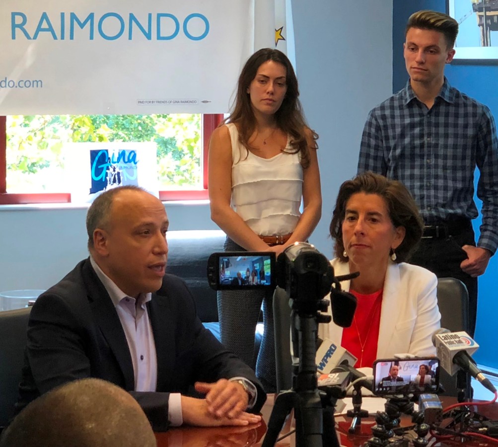 Rhode Island Governor Gina Raimondo at Deepwater Wind