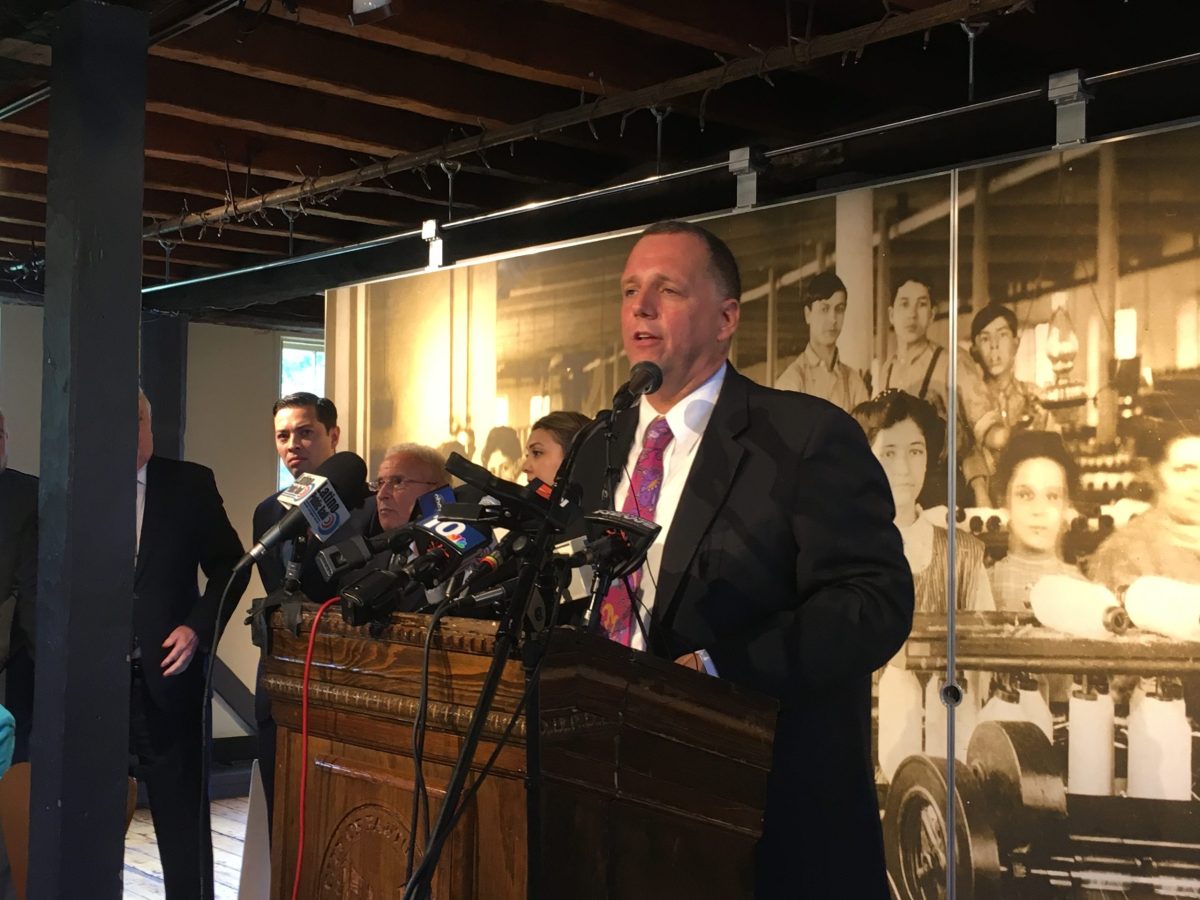 Pawtucket Mayor Don Grebien addressed plans for the city's future without the PawSox.