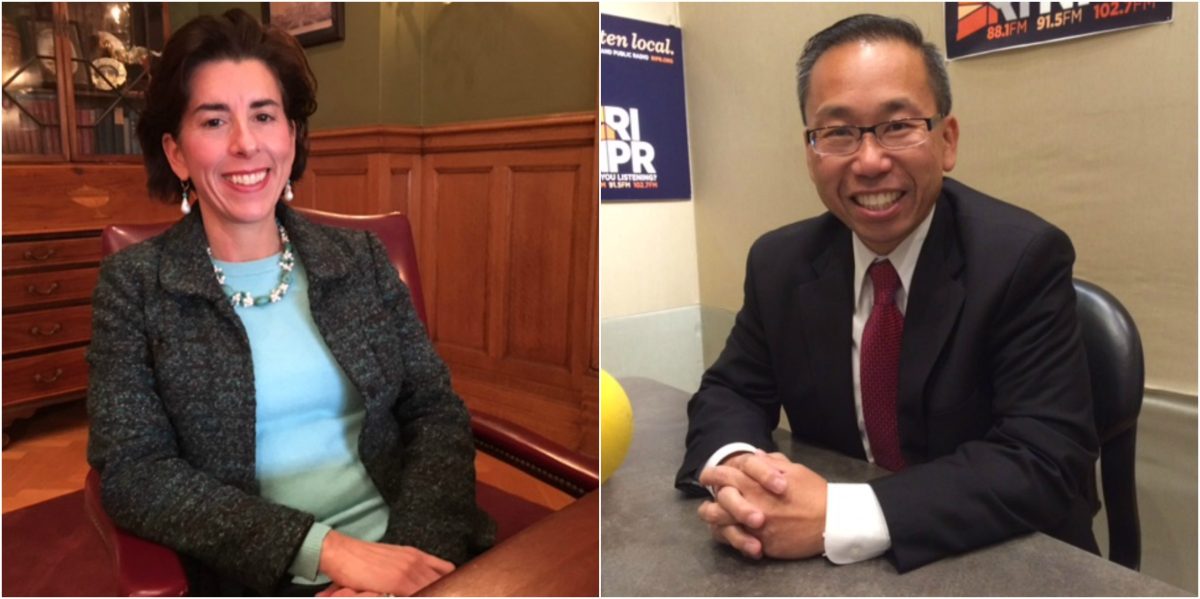 Gov. Raimondo and Mayor Fung squared off in 2014. This time around, the choices open to voters also include Democrats Matt Brown and Spencer Dickinson, and Republicans Patricia Morgan and Giovanni Feroce.