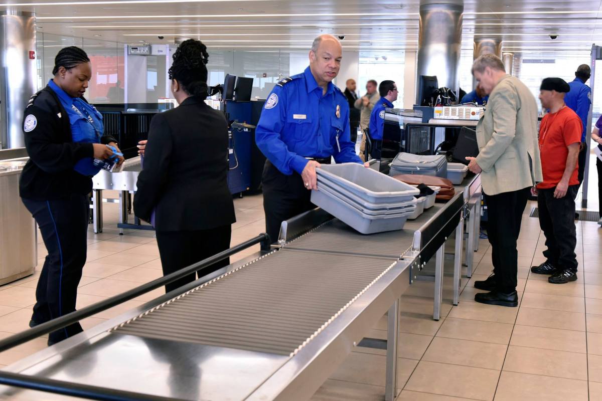TSA workers are among the federal employees working without pay in Rhode Island.