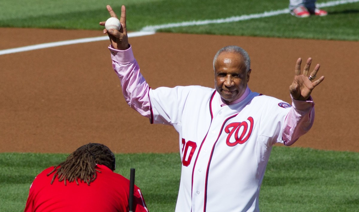 Frank Robinson in 2012