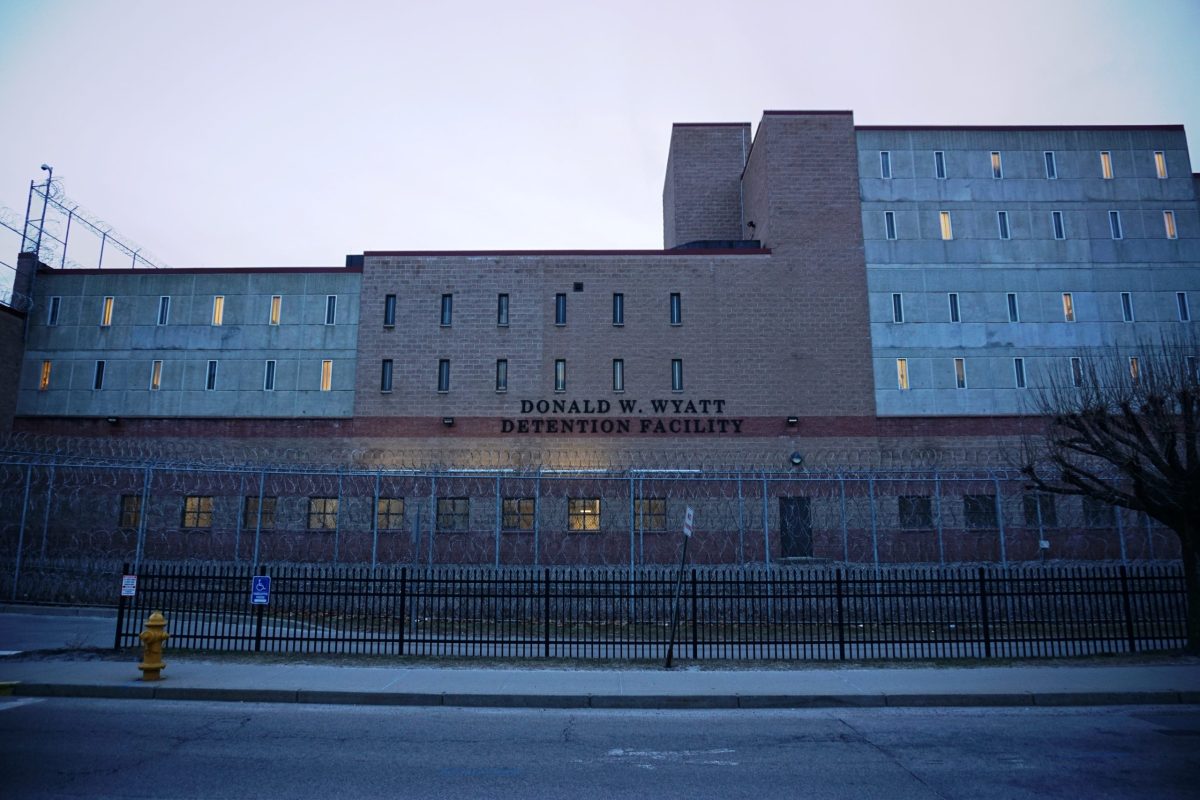 The Wyatt Detention Facility in Central Falls