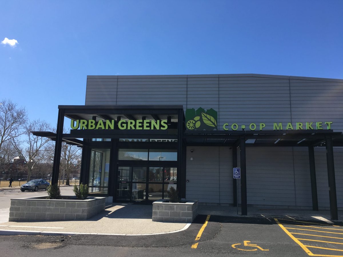 The Urban Greens Co-op Market building at 93 Cranston St. in Providence is just weeks away from opening.