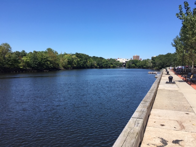 Festival Pier on the Pawtucket River