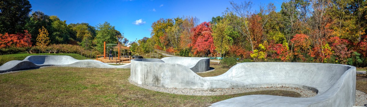 Pump Track at Woonasquatucket Adventure Park