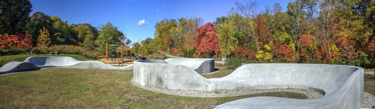 Pump Track at Woonasquatucket Adventure Park