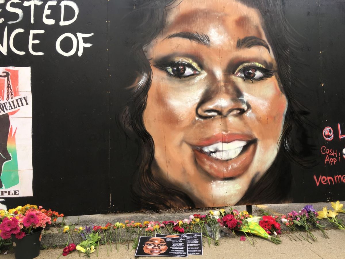 Mural of Breonna Taylor by Kendel Joseph
