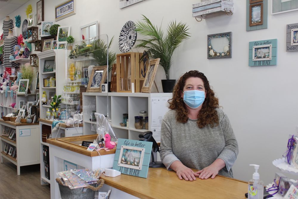 Store owner in Newport