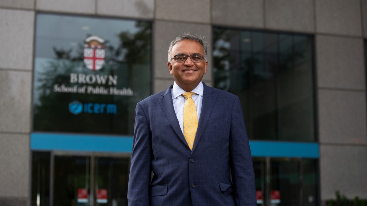 Dr. Ashish K. Jha, dean of Brown University School of Public Health