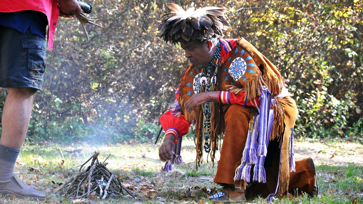 Narragansett Indian Tribe Chief Sachem Anthony Dean Stanton.