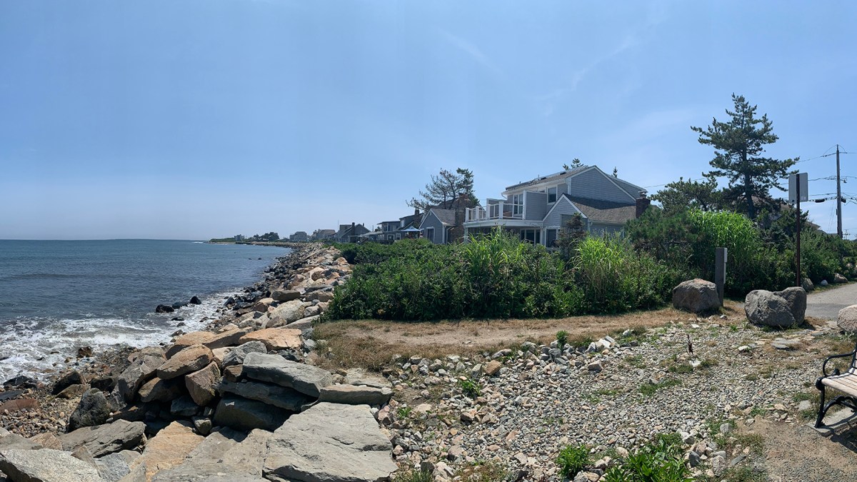 The public right of way at the end of Conant Avenue in the Point Judith section of Narragansett.