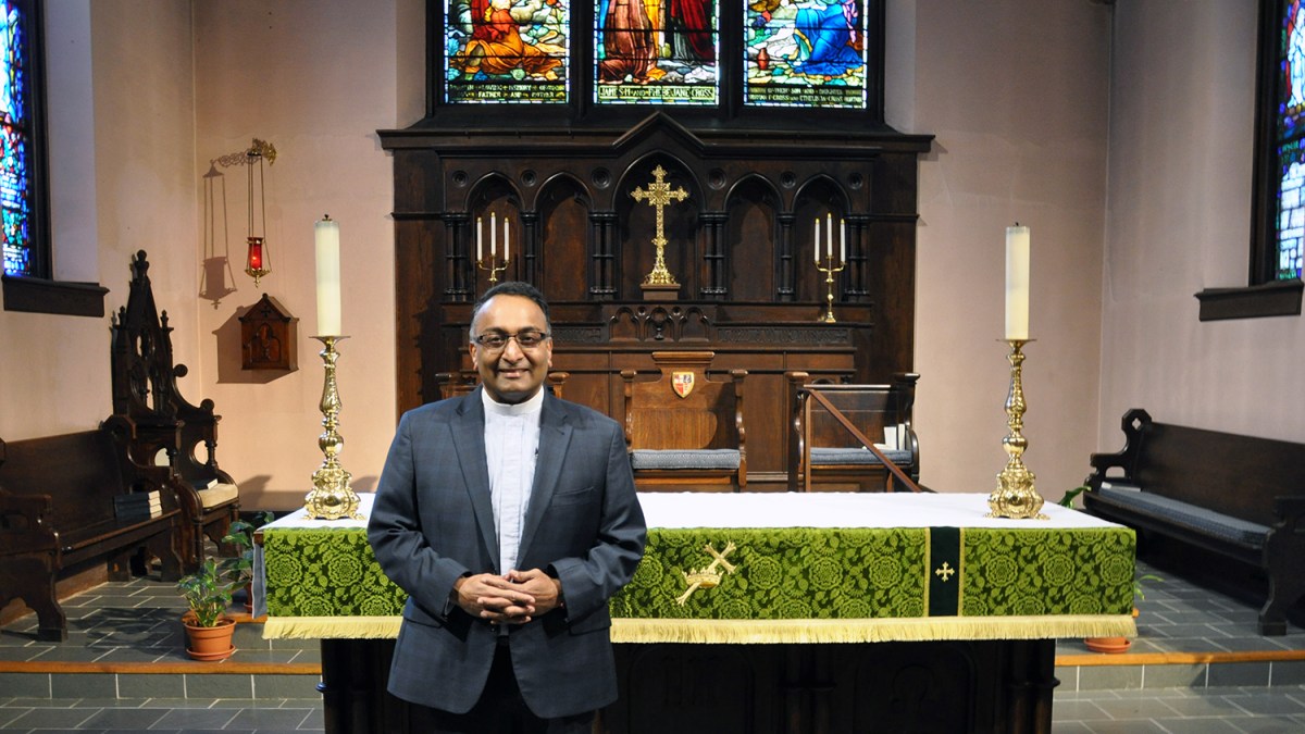 Fr. Sunil Chandy of Christ Episcopal Church in Westerly