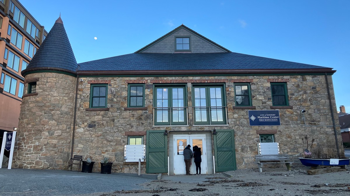 The Maritime Center Emergency Shelter in downtown Newport.