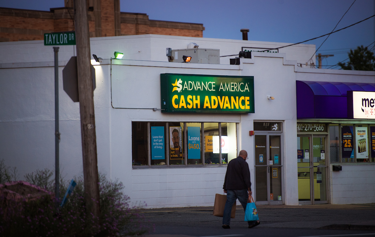 Effortrs to cap interest on payday loans have languished for years in RI.