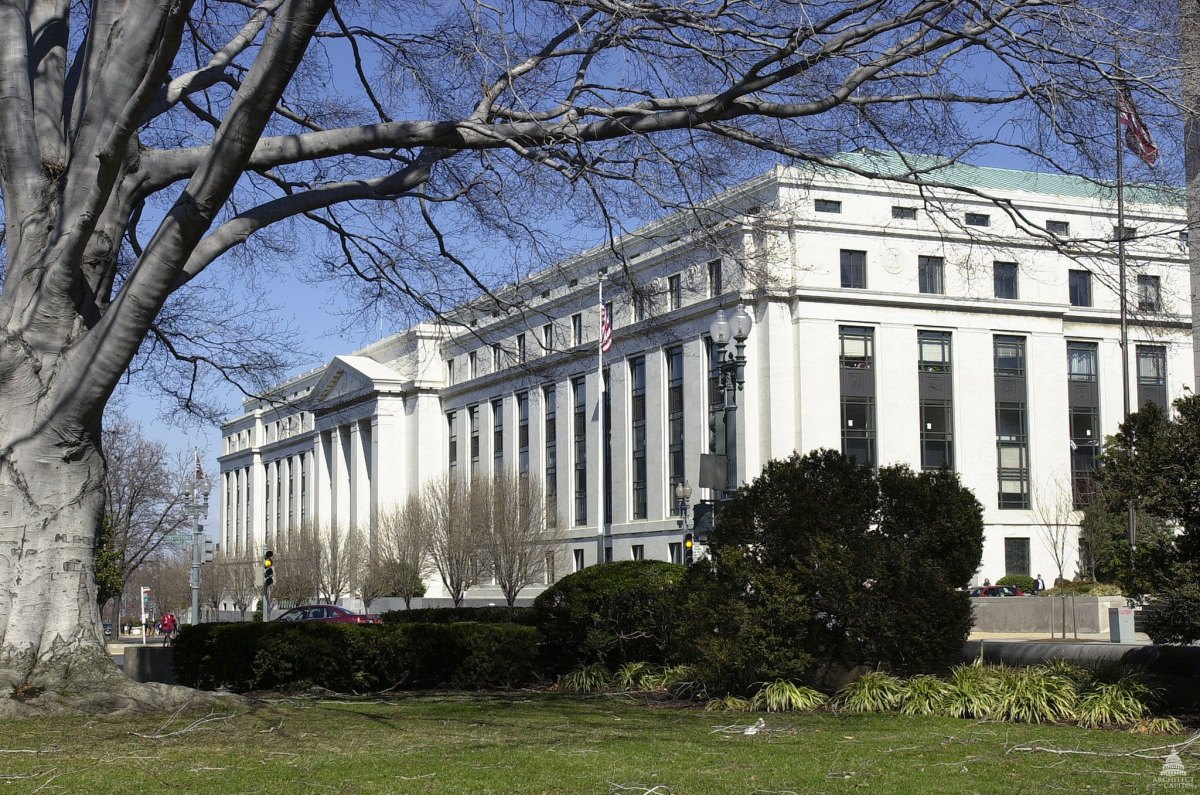 The Dirksen senate office building where the hearing was held.