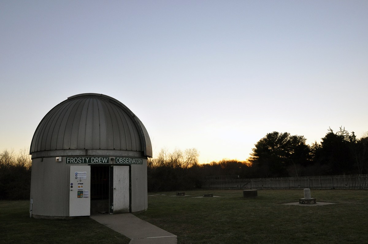 The Frosty Drew Observatory at Ninigret Park in Charlestown.