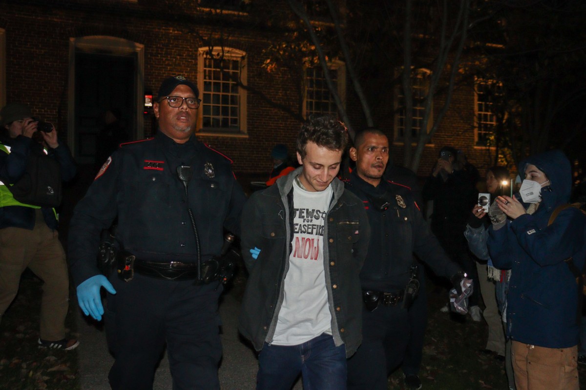 “Activism and being pro peace has never been separate from my Jewish identity,” said Eli Grossman, one of the students who was arrested.