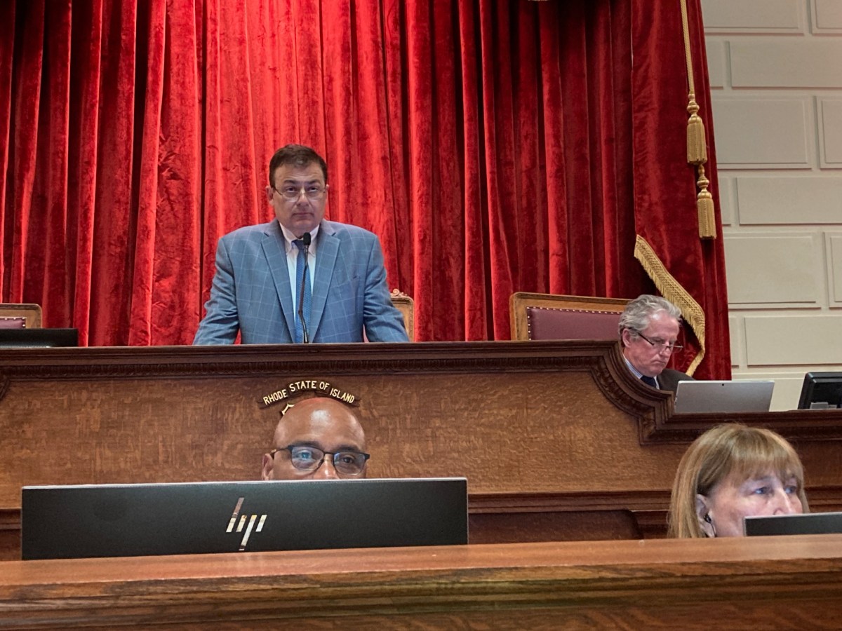 Speaker Shekarci during the budget debate last week