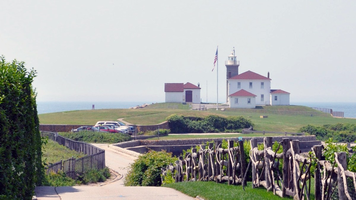 The Watch Hill Lighthouse property.