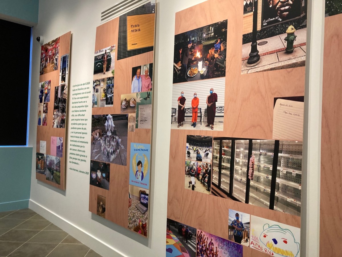 "Picturing the Pandemic: Images from the Pandemic Journaling Project and the Rhode Island COVID-19 Archive" is at the Providence Public Library through June 30.