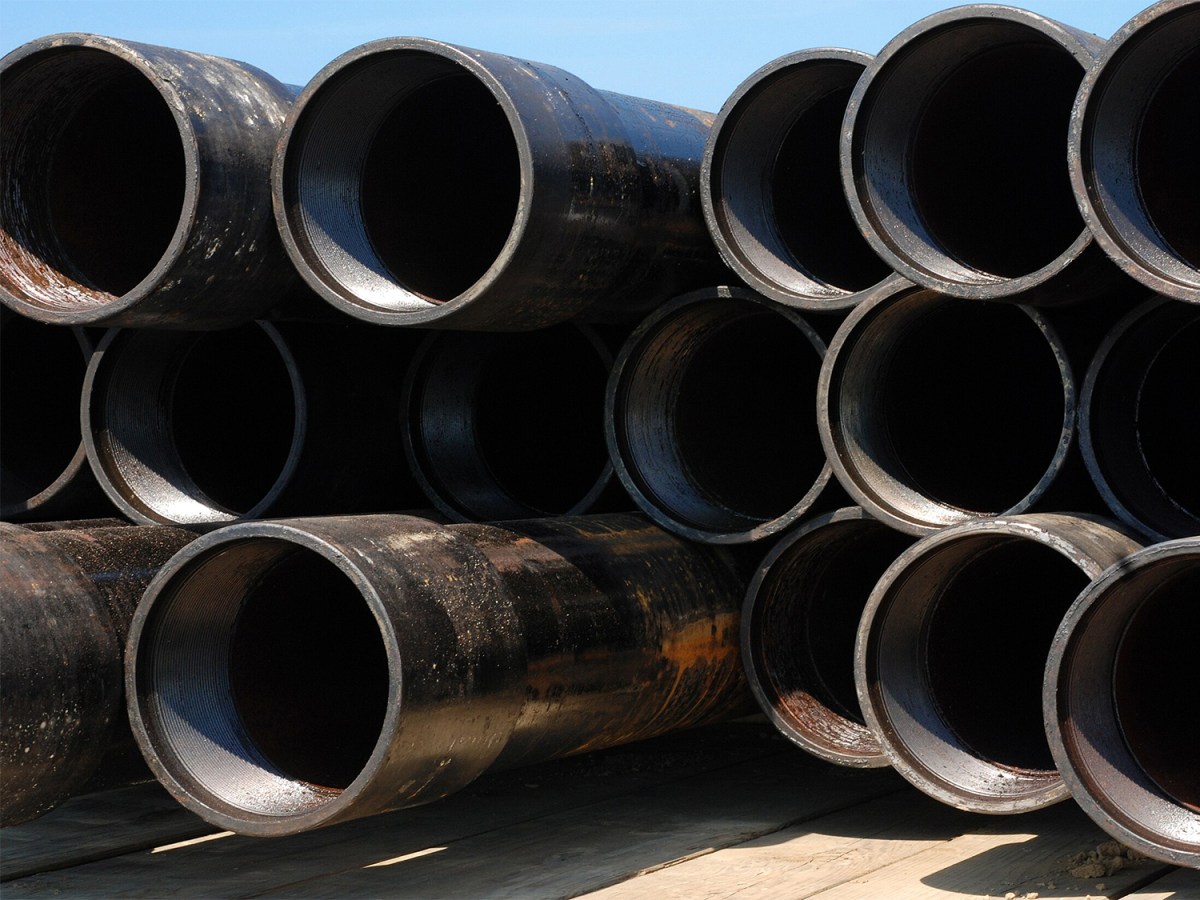 Gas pipes
