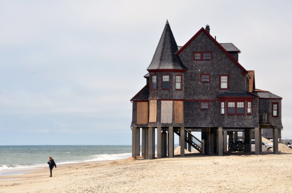 A beach home in South Kingstown is pictured on May 21, 2024.